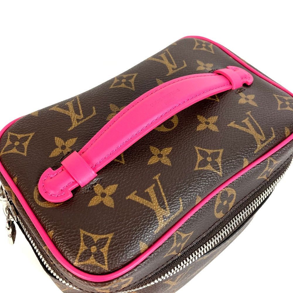 LOUIS VUITTON M12650 モノグラム ニース･ミニ バニティバッグ ボックス BOX カバン ハンドバッグ モノグラムキャンバス レディース ポンディシェリピンク ピンク