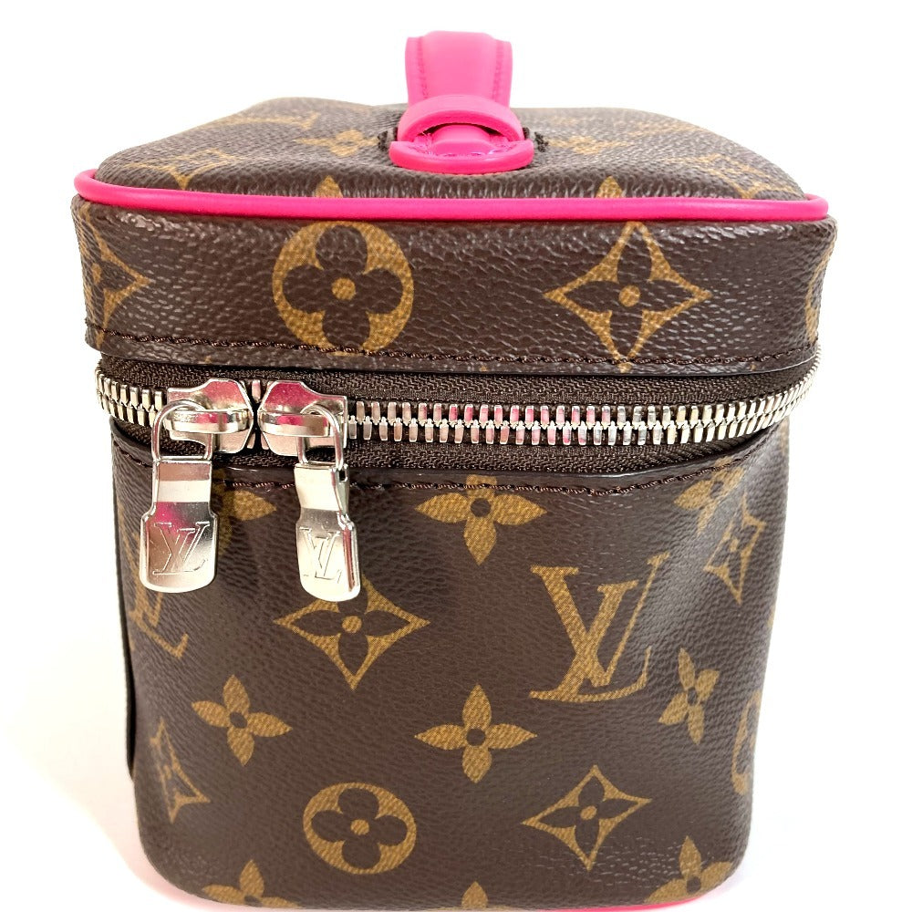 LOUIS VUITTON M12650 モノグラム ニース･ミニ バニティバッグ ボックス BOX カバン ハンドバッグ モノグラムキャンバス レディース ポンディシェリピンク ピンク