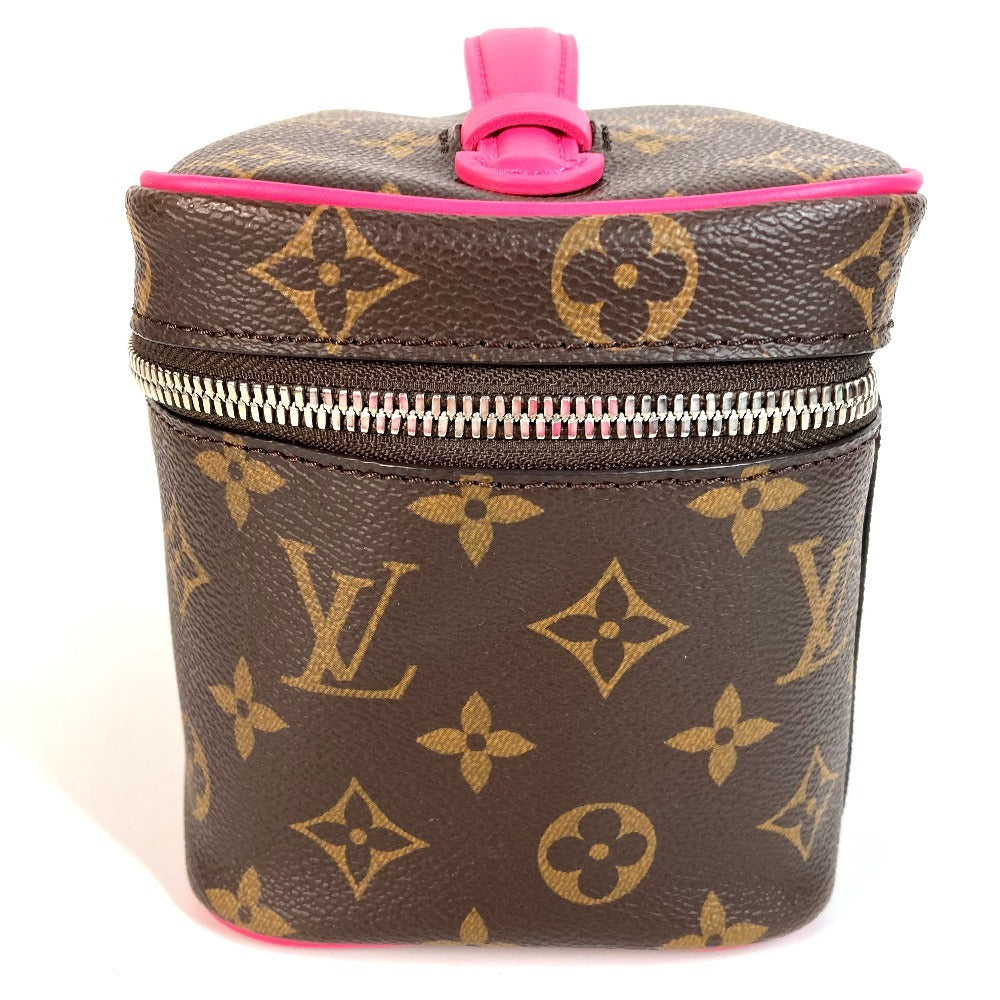 LOUIS VUITTON M12650 モノグラム ニース･ミニ バニティバッグ ボックス BOX カバン ハンドバッグ モノグラムキャンバス レディース ポンディシェリピンク ピンク