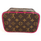 LOUIS VUITTON M12650 モノグラム ニース･ミニ バニティバッグ ボックス BOX カバン ハンドバッグ モノグラムキャンバス レディース ポンディシェリピンク ピンク