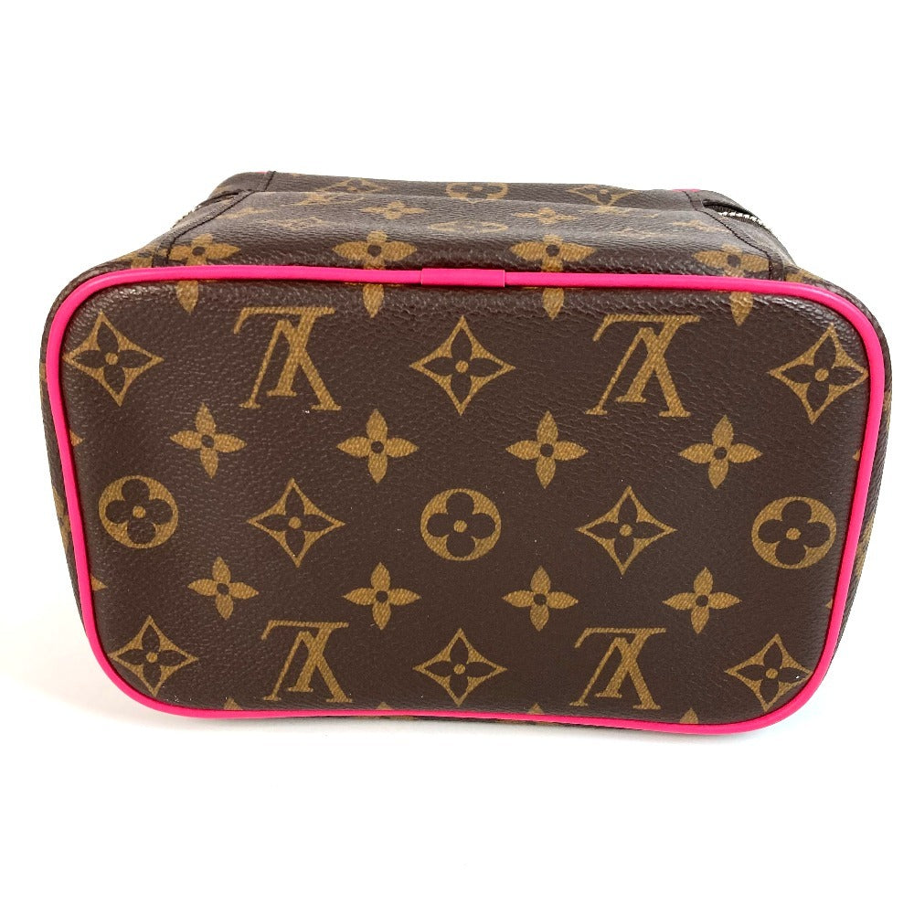 LOUIS VUITTON M12650 モノグラム ニース･ミニ バニティバッグ ボックス BOX カバン ハンドバッグ モノグラムキャンバス レディース ポンディシェリピンク ピンク