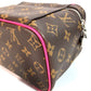 LOUIS VUITTON M12650 モノグラム ニース･ミニ バニティバッグ ボックス BOX カバン ハンドバッグ モノグラムキャンバス レディース ポンディシェリピンク ピンク