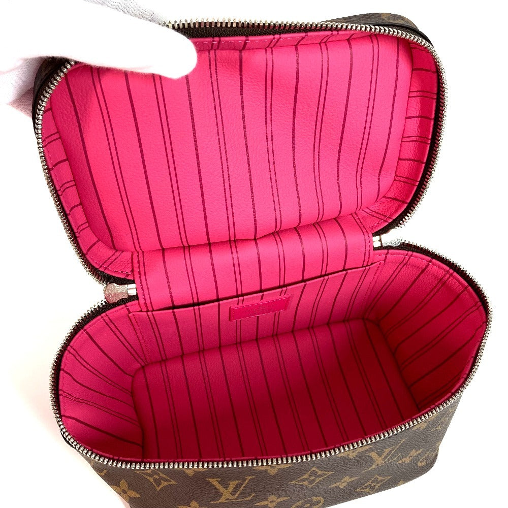 LOUIS VUITTON M12650 モノグラム ニース･ミニ バニティバッグ ボックス BOX カバン ハンドバッグ モノグラムキャンバス レディース ポンディシェリピンク ピンク
