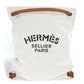 HERMES ロゴ サック アリーヌ MM サックアリーヌMM カバン リュックサック トワルシェブロン ユニセックス ベージュ