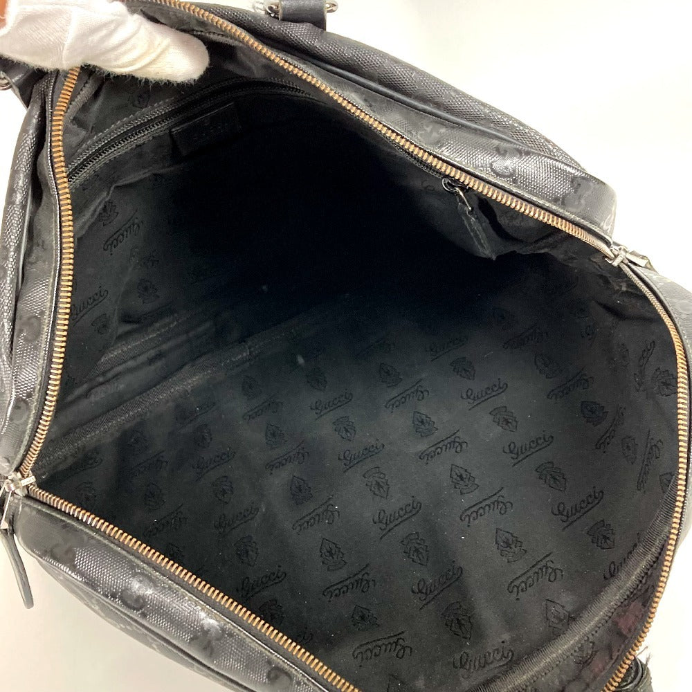 GUCCI 201480 GG Imprime Logo Tote Bag, Handbag, Document Bag, Business Bag, GG Imprime, Unisex, Black