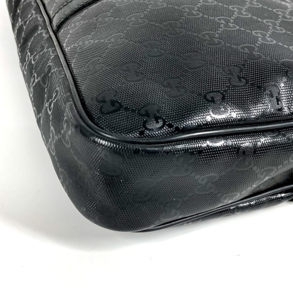 GUCCI 201480 GG Imprime Logo Tote Bag, Handbag, Document Bag, Business Bag, GG Imprime, Unisex, Black