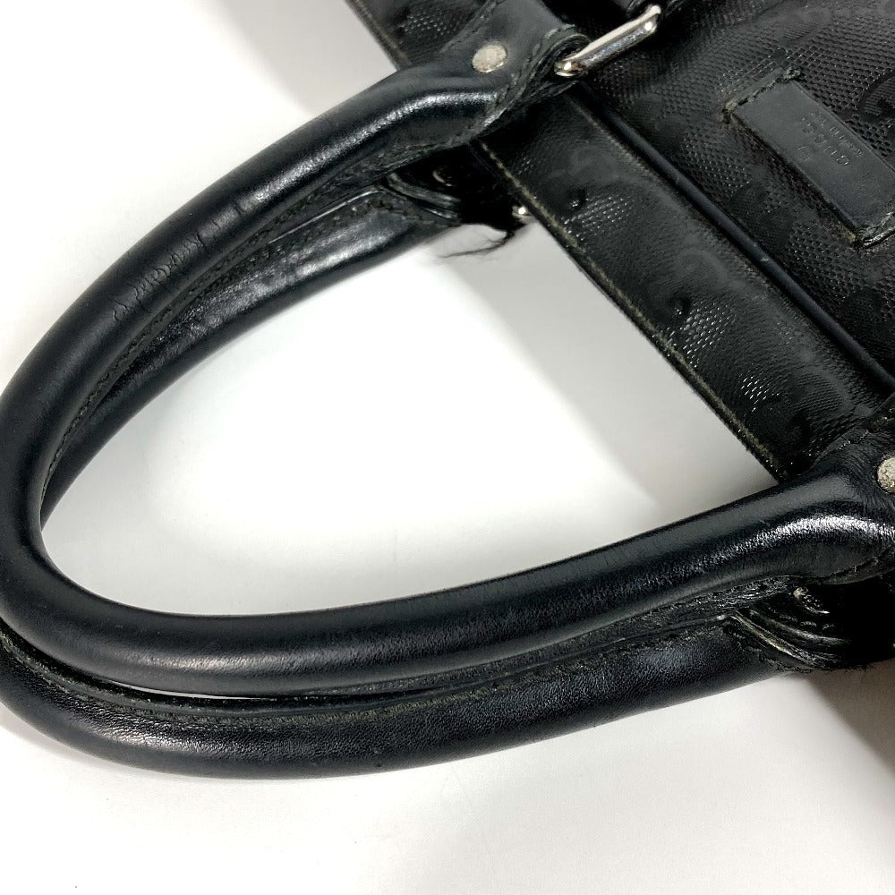 GUCCI 201480 GG Imprime Logo Tote Bag, Handbag, Document Bag, Business Bag, GG Imprime, Unisex, Black