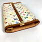 LOUIS VUITTON M92659 Monogram Multicolore Porte Tresor International Long Wallet, Tri-fold, Monogram Multicolore Canvas, Unisex, White