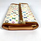 LOUIS VUITTON M92659 Monogram Multicolore Porte Tresor International Long Wallet, Tri-fold, Monogram Multicolore Canvas, Unisex, White