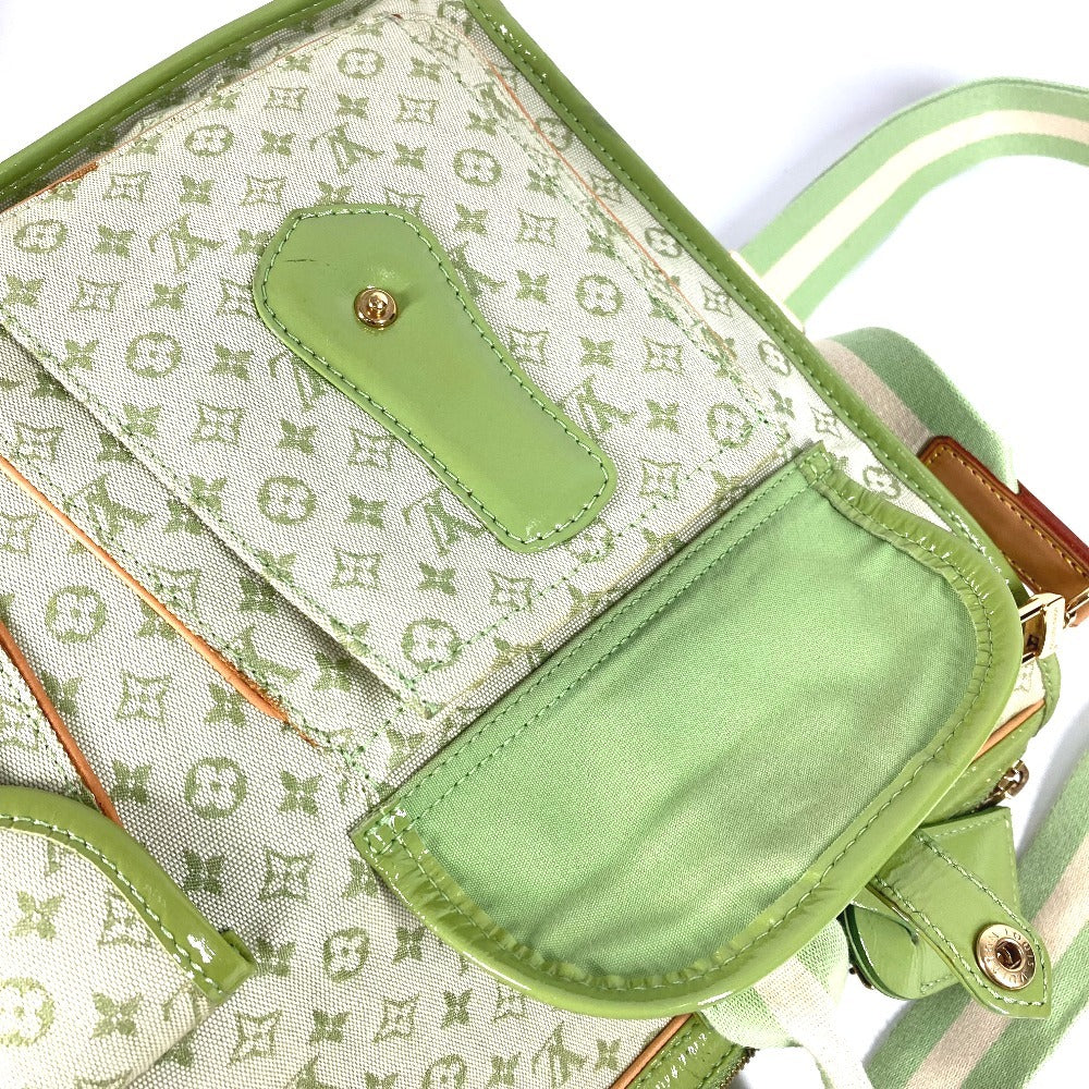 LOUIS VUITTON M92933 モノグラムミニ サック マリーケイト48 カバン 2WAYバッグ ショルダーバッグ 斜め掛け トートバッグ モノグラムミニキャンバス レディース アーモンドグリーン グリーン