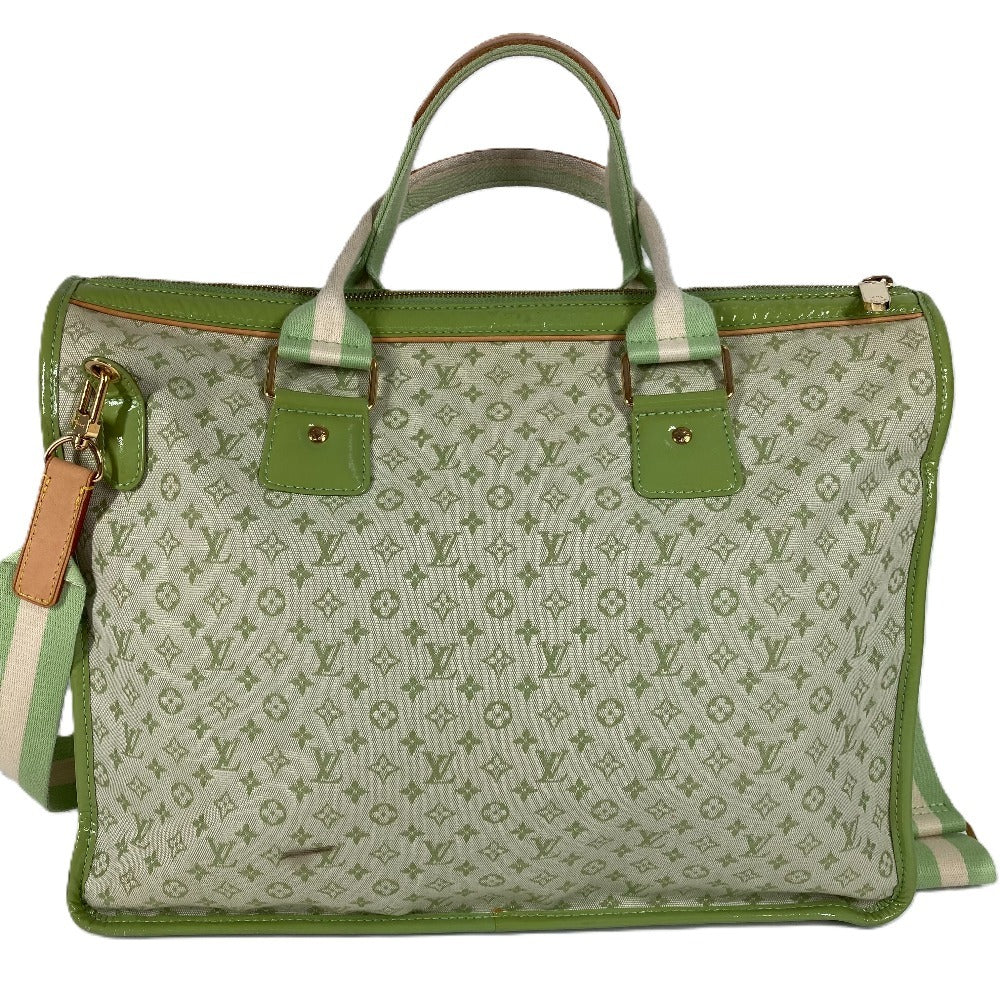 LOUIS VUITTON M92933 モノグラムミニ サック マリーケイト48 カバン 2WAYバッグ ショルダーバッグ 斜め掛け トートバッグ モノグラムミニキャンバス レディース アーモンドグリーン グリーン