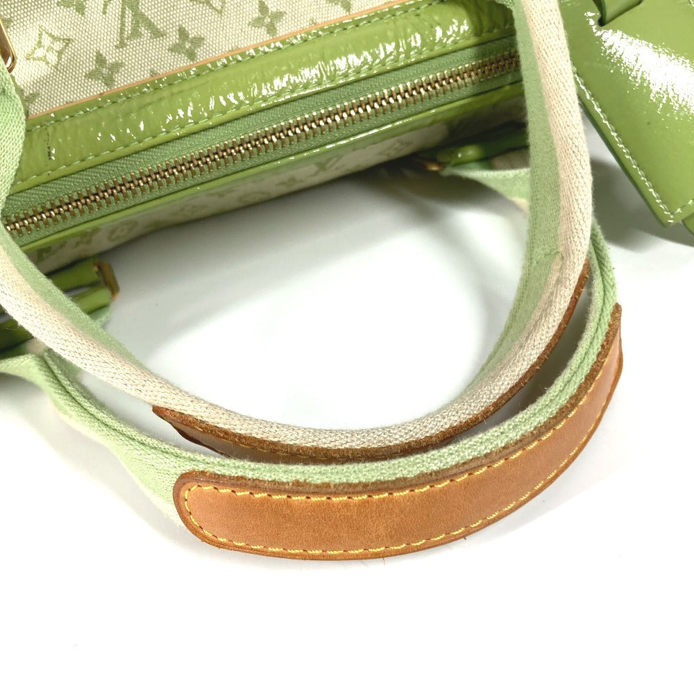 LOUIS VUITTON M92933 モノグラムミニ サック マリーケイト48 カバン 2WAYバッグ ショルダーバッグ 斜め掛け トートバッグ モノグラムミニキャンバス レディース アーモンドグリーン グリーン
