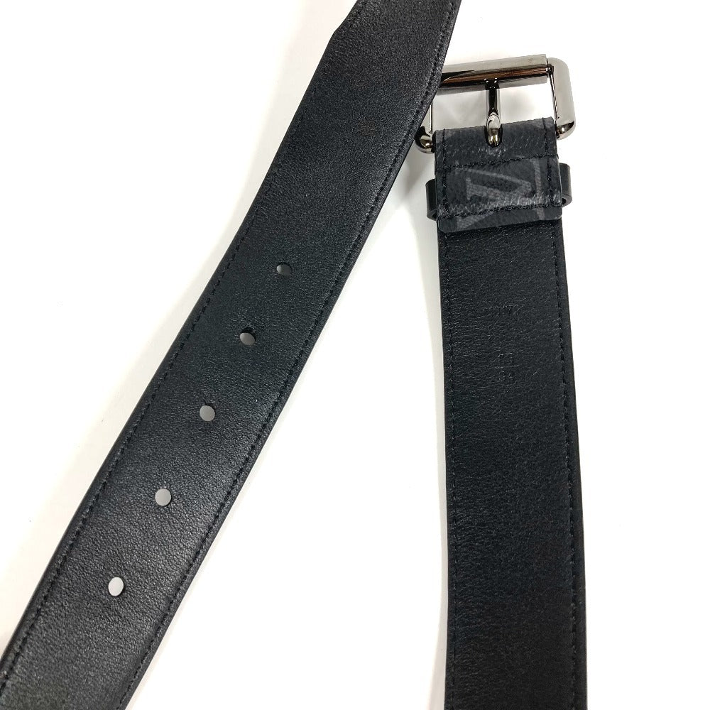 LOUIS VUITTON M0179V モノグラムエクリプス サンチュールシグネチャーチェーン35MM チェーン ベルト モノグラムエクリプスキャンバス メンズ ブラック