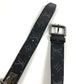 LOUIS VUITTON M0179V モノグラムエクリプス サンチュールシグネチャーチェーン35MM チェーン ベルト モノグラムエクリプスキャンバス メンズ ブラック