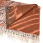 HERMES Tiger Animal Fringe Plaid Blanket, Cashmere, Unisex, Brown