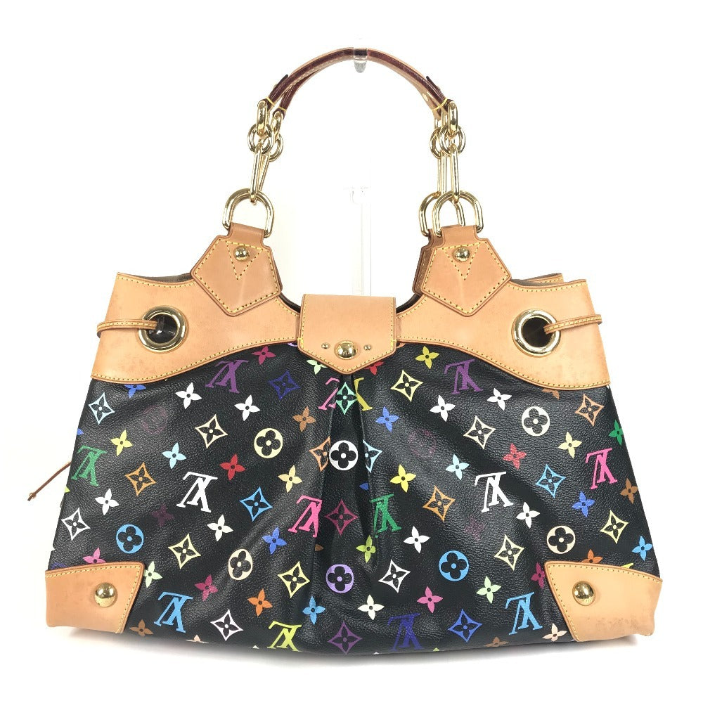 LOUIS VUITTON M40124 モノグラムマルチカラー ウルスラ カバン 肩掛け トートバッグ ショルダーバッグ モノグラムマルチカラーキャンバス ユニセックス ノワール ブラック