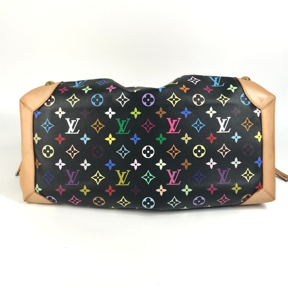 LOUIS VUITTON M40124 モノグラムマルチカラー ウルスラ カバン 肩掛け トートバッグ ショルダーバッグ モノグラムマルチカラーキャンバス ユニセックス ノワール ブラック