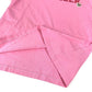 MONCLER logo MAGLIA MANICHE CORTE short-sleeved crew neck T-shirt in pink.