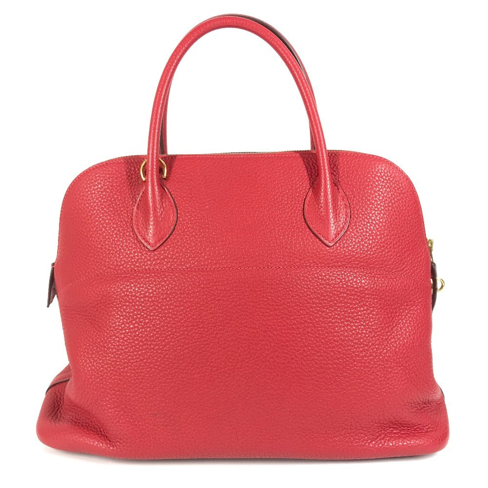 HERMES ボリード35 ボリード 35 2WAYバック ショルダーバック トートバッグ ハンドバッグ トリヨンクレマンス レディース ルージュ レッド