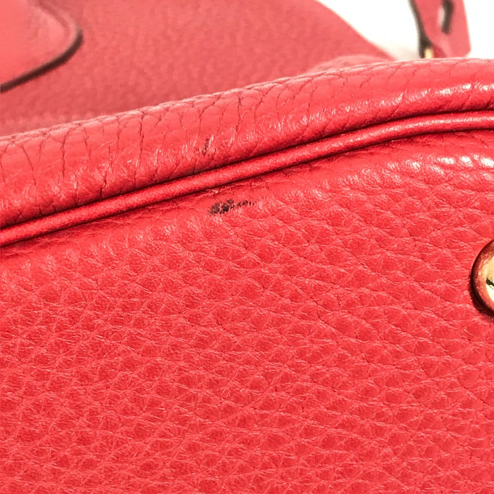 HERMES ボリード35 ボリード 35 2WAYバック ショルダーバック トートバッグ ハンドバッグ トリヨンクレマンス レディース ルージュ レッド