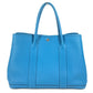 HERMES ガーデンパーティー PM ガーデンパーティPM 36 カバン ハンドバッグ バイカラー 肩掛け ショルダーバッグ トートバッグ ネゴンダ ユニセックス ブルー