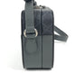 GUCCI 725341 GG Supreme Cutout Interlocking G Crossbody Pochette Shoulder Bag in GG Supreme Canvas, Unisex, Gray