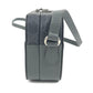 GUCCI 725341 GG Supreme Cutout Interlocking G Crossbody Pochette Shoulder Bag in GG Supreme Canvas, Unisex, Gray