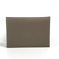 HERMES Calvi Duo Bifold Wallet with Card Case, Coin Purse, Business Card Holder, Pass Case, Coin Case, Epson, Unisex, Etoupe, Gray