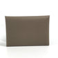 HERMES Calvi Duo Bifold Wallet with Card Case, Coin Purse, Business Card Holder, Pass Case, Coin Case, Epson, Unisex, Etoupe, Gray