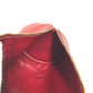 HERMES Vintage Mini ARD Mini Boston Bag, Ardennes Cylindrical Handbag, Women's, Red