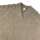 HERMES H logo apparel top outerwear wool poncho women's brown