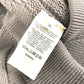 HERMES H logo apparel top outerwear wool poncho women's brown
