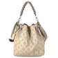 LOUIS VUITTON M55799 Monogram Mahina Muria Bag, 2-Way Handbag/Shoulder Bag, Monogram Mahina Leather, Women's, Galle, Beige