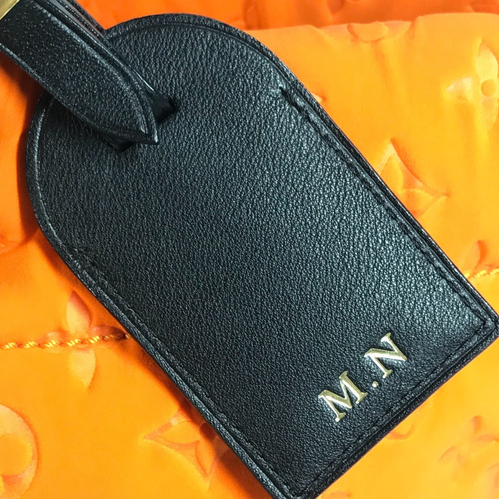LOUIS VUITTON M92803 Cruise Line Scuba MM Shoulder Tote Bag, Microfiber, Women's, Orange