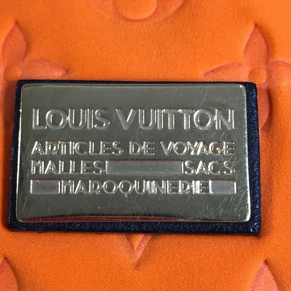 LOUIS VUITTON M92803 Cruise Line Scuba MM Shoulder Tote Bag, Microfiber, Women's, Orange