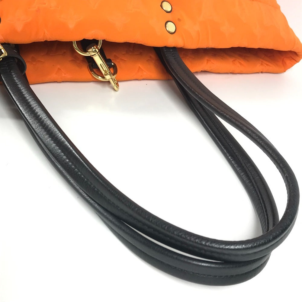 LOUIS VUITTON M92803 Cruise Line Scuba MM Shoulder Tote Bag, Microfiber, Women's, Orange