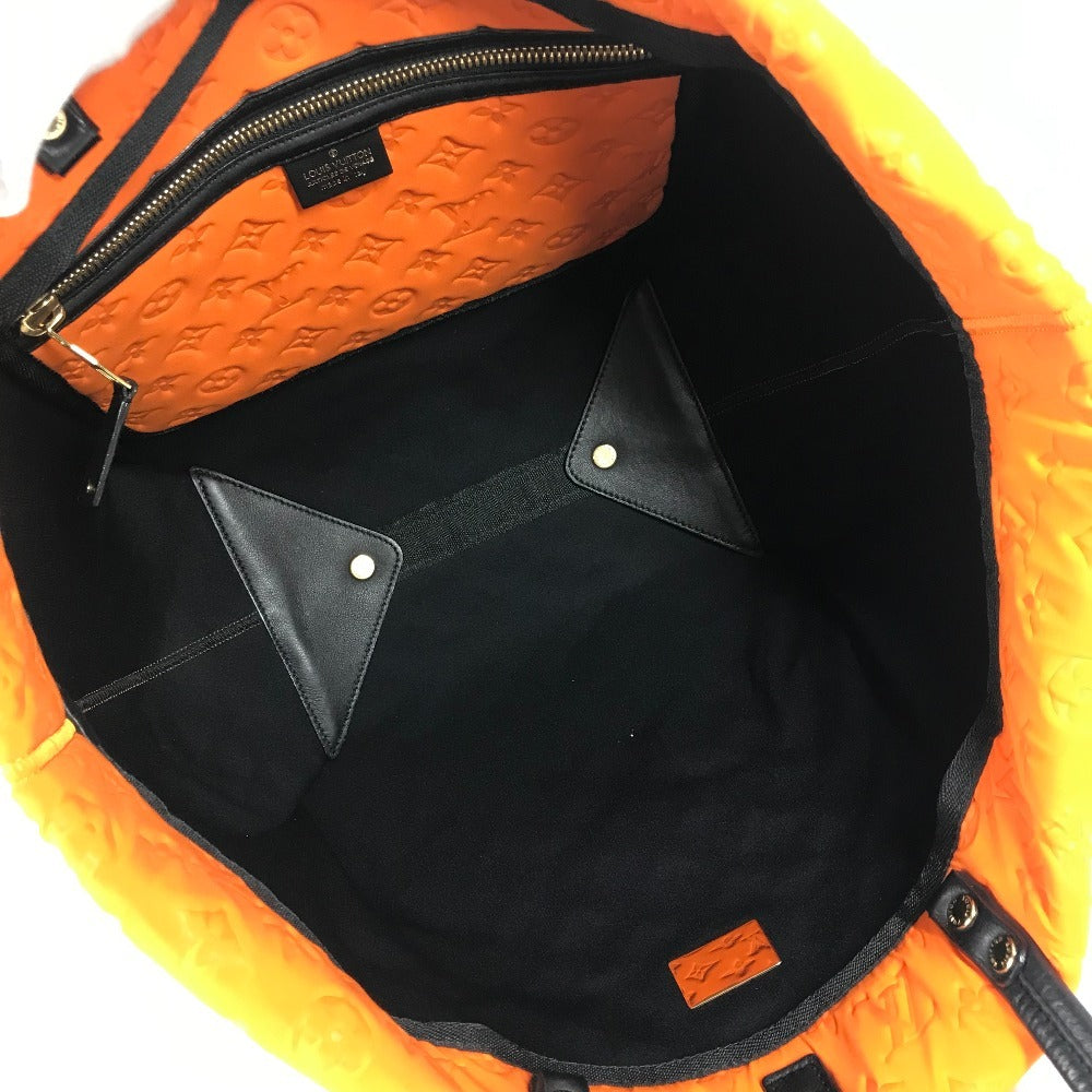 LOUIS VUITTON M92803 Cruise Line Scuba MM Shoulder Tote Bag, Microfiber, Women's, Orange
