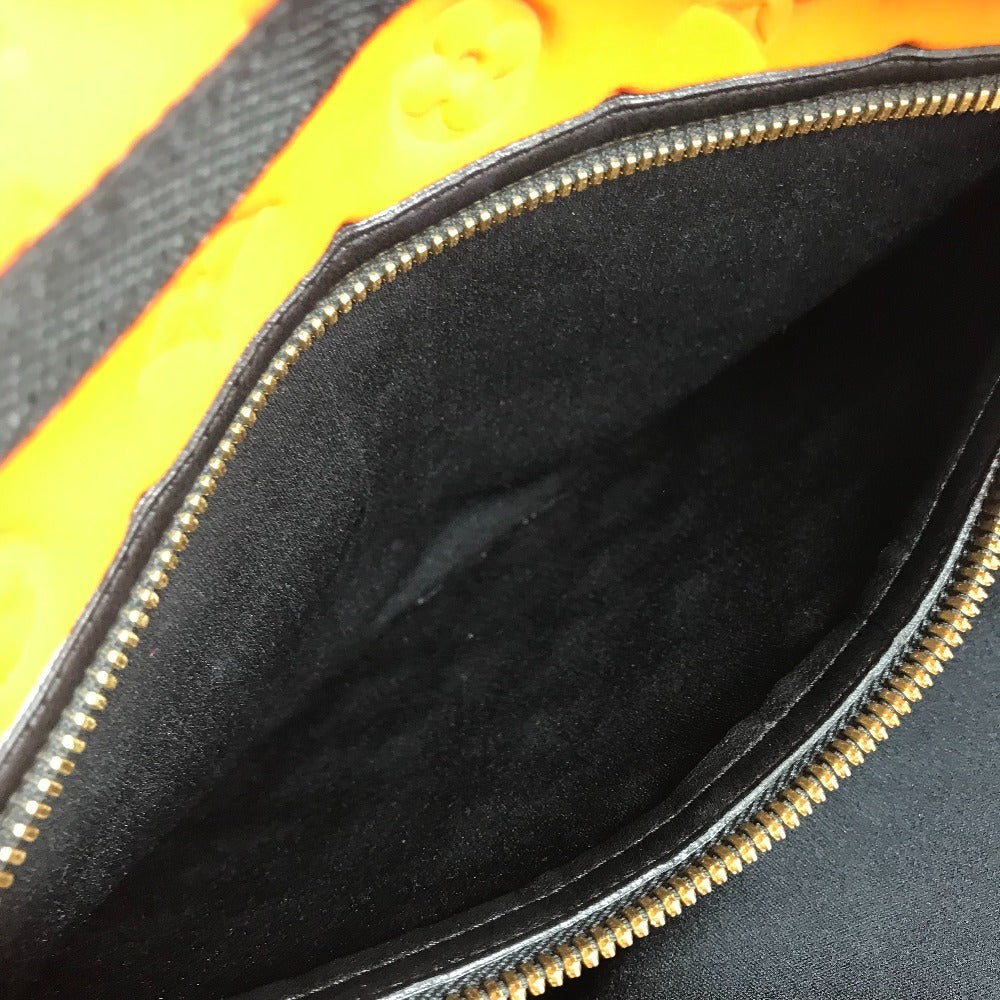 LOUIS VUITTON M92803 Cruise Line Scuba MM Shoulder Tote Bag, Microfiber, Women's, Orange