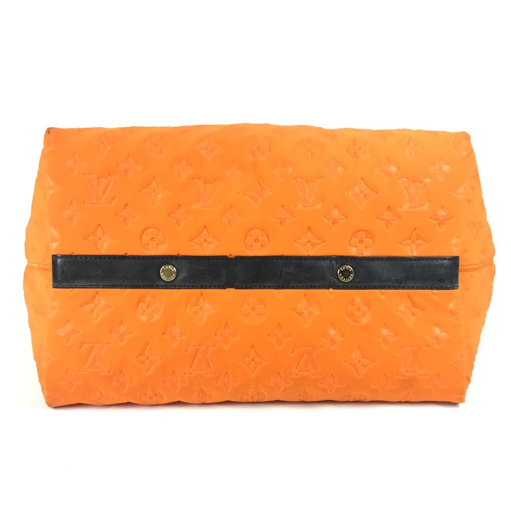 LOUIS VUITTON M92803 Cruise Line Scuba MM Shoulder Tote Bag, Microfiber, Women's, Orange