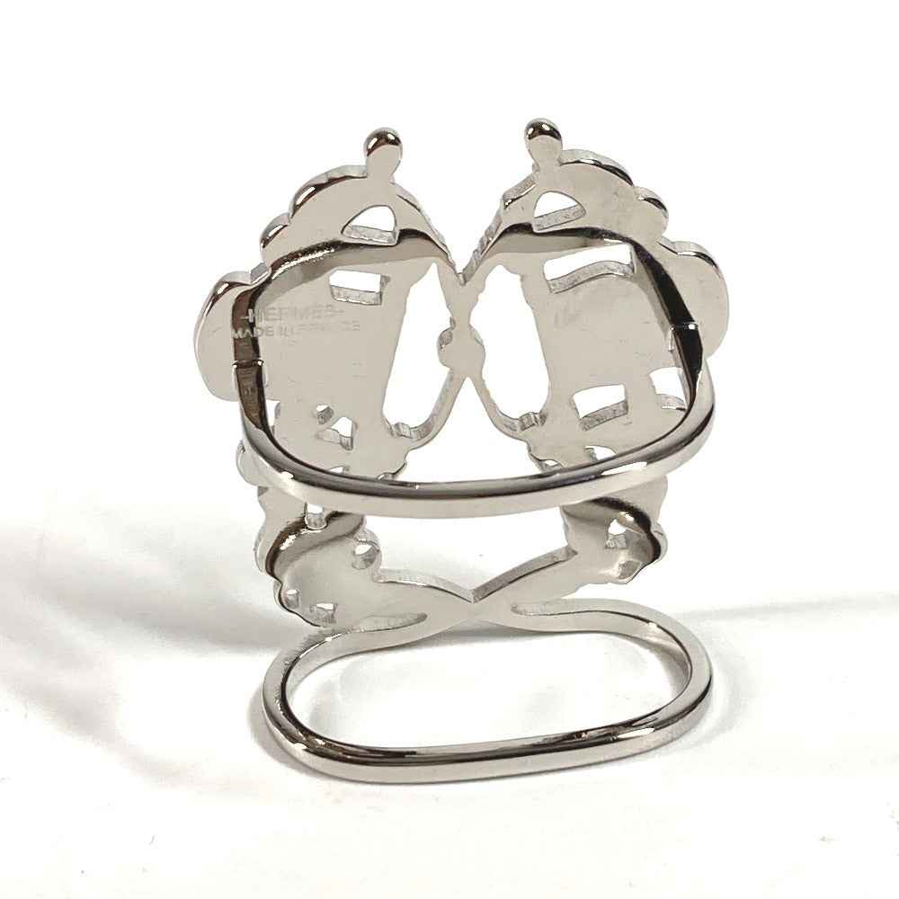 HERMES Bride de Gala Accessories Fashion Accessories Scarf Ring Metal Women's Silver