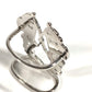HERMES Bride de Gala Accessories Fashion Accessories Scarf Ring Metal Women's Silver
