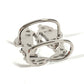 HERMES Bride de Gala Accessories Fashion Accessories Scarf Ring Metal Women's Silver