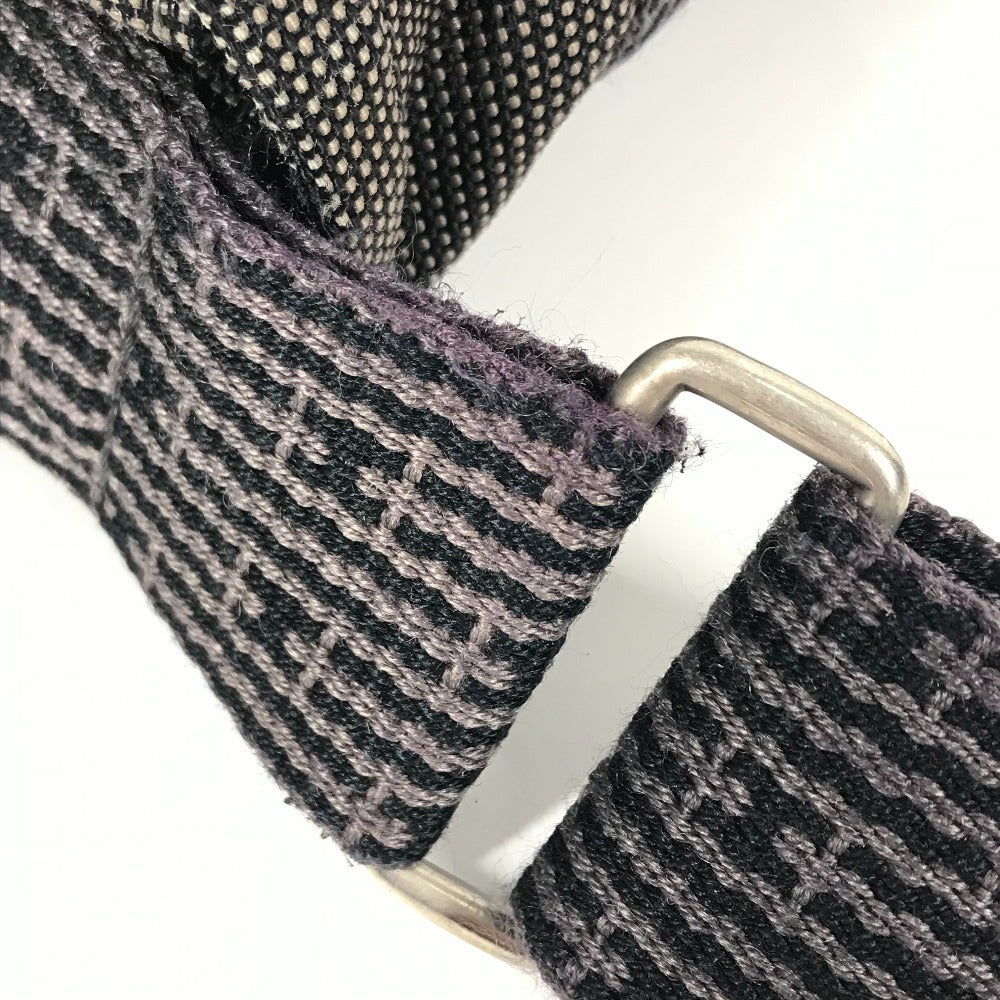 HERMES エールライン バサスPM バサス PM カバン 斜め掛け メッセンジャーバッグ ショルダーバッグ ポリアミド ユニセックス グレー