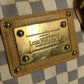 LOUIS VUITTON N52001 ダミエアズール バークレーPM バークレー PM カバン ミニボストンバッグ ハンドバッグ ダミエアズールキャンバス レディース ホワイト