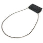 CHANEL A46646 Cambon CC Coco Mark Logo Chain Wallet, Long Wallet, Crossbody Chain Bag, Shoulder Bag, Leather, Women's, Black