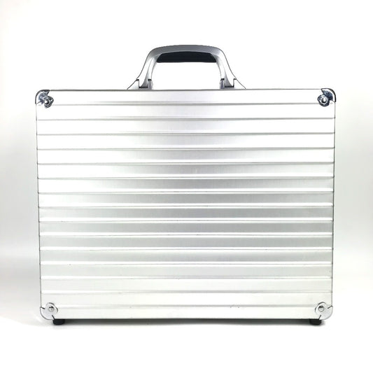 RIMOWA ビジネスバッグ ダイヤルロック式 カバン アタッシュケース ブリーフケース ハンドバッグ トランク ハンドバッグ アルミ メンズ シルバー