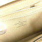 LOUIS VUITTON N63069 Damier Azur Zippy Coin Purse, Wallet, Coin Purse, Zip-Around Coin Case, Damier Azur Canvas, Unisex, White
