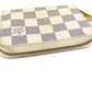 LOUIS VUITTON N63069 Damier Azur Zippy Coin Purse, Wallet, Coin Purse, Zip-Around Coin Case, Damier Azur Canvas, Unisex, White