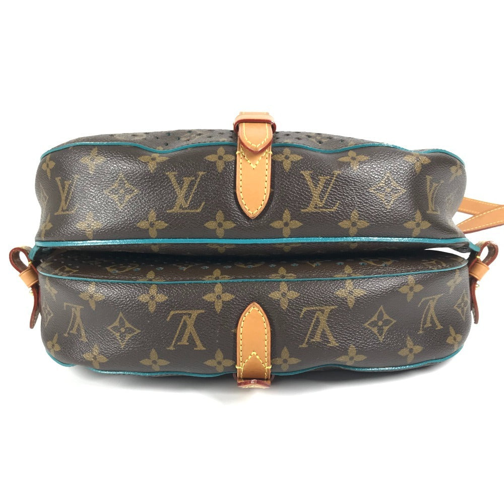 LOUIS VUITTON M93998 モノグラムペルフォ フローレソミュール カバン 斜め掛け フラップ パンチング ショルダーバッグ モノグラムキャンバス ユニセックス テュルコワーズ ブルー