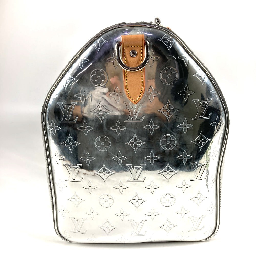 LOUIS VUITTON M45886 モノグラムミラー キーポルバンドリエール50 旅行バッグ ハンドバッグ トラベルバッグ ボストンバッグ レザー ユニセックス シルバー